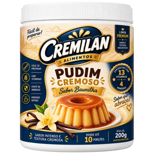 Pudim baunilha