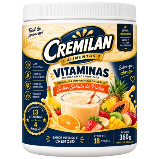 Vitaminas salada de frutas